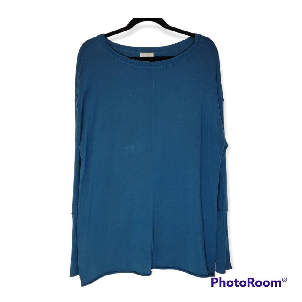 Caslon Blue Pullon Sweater Size 0X